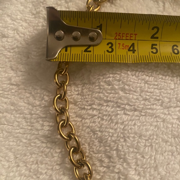 Gold plated necklace 18” chain - Picture 3 of 3